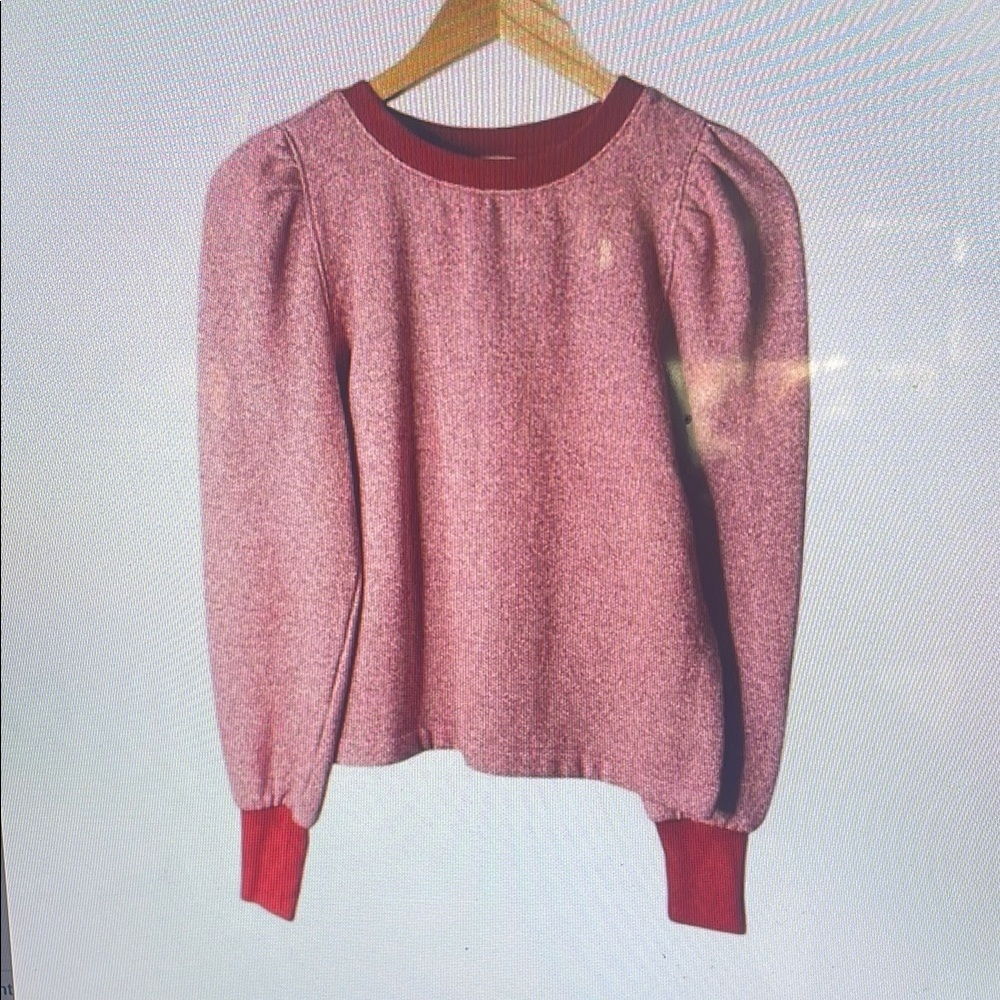 Pink and Red Sweater